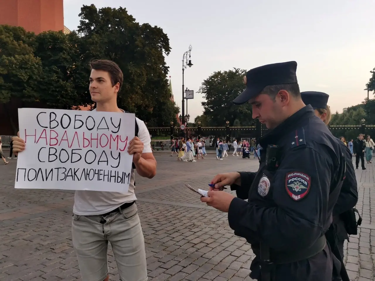 Alexey Malyarevsky Picket